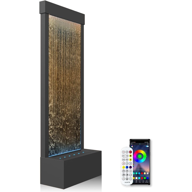 Home Decor Free App - Fontanna podłogowa w stylu nowoczesnym, prosta,