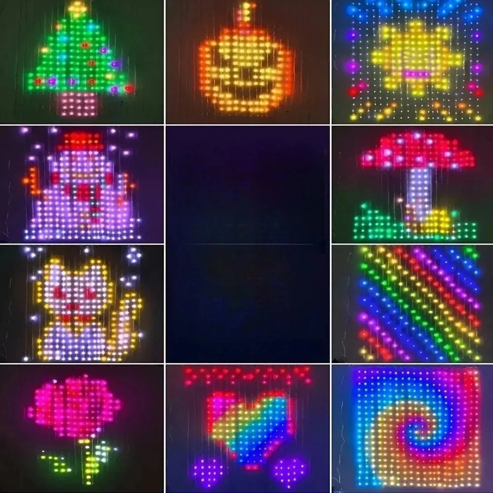 Kurtyna świetlna LED z diodami – Home Decor Free App recenzja i cena