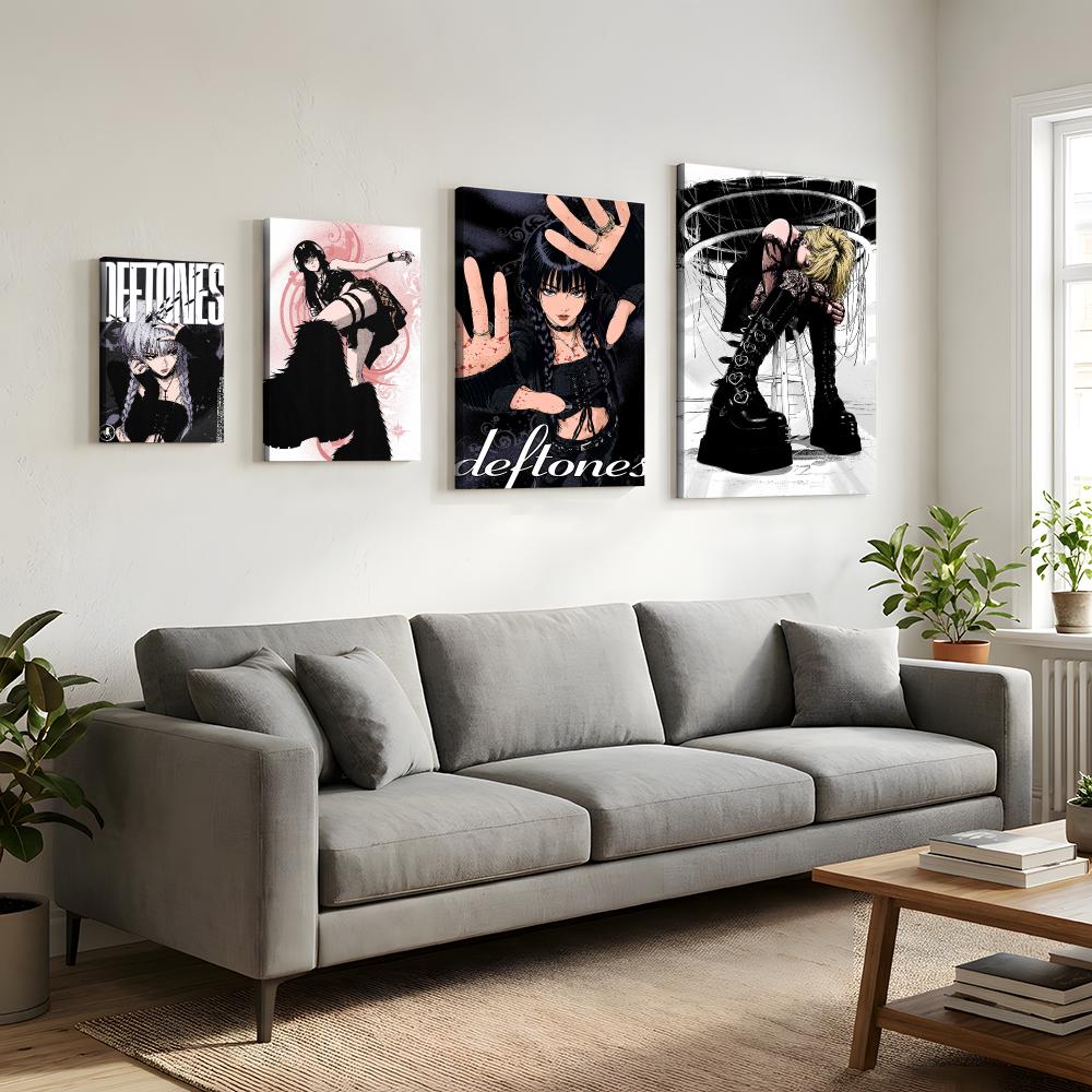 Y2K Gotycka Anime Rockowa Dzie – Home Decor Y2K recenzja i cena