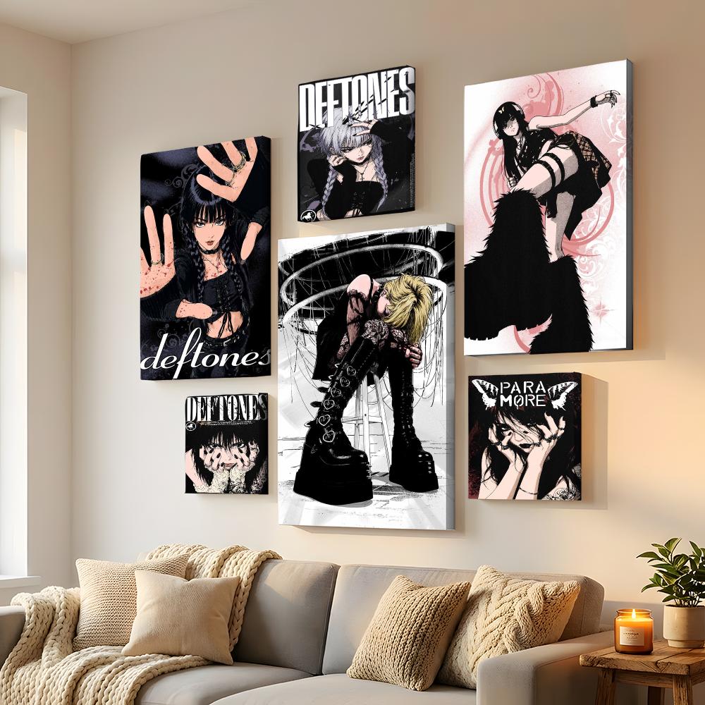 Y2K Gotycka Anime Rockowa Dzie – Home Decor Y2K recenzja i cena