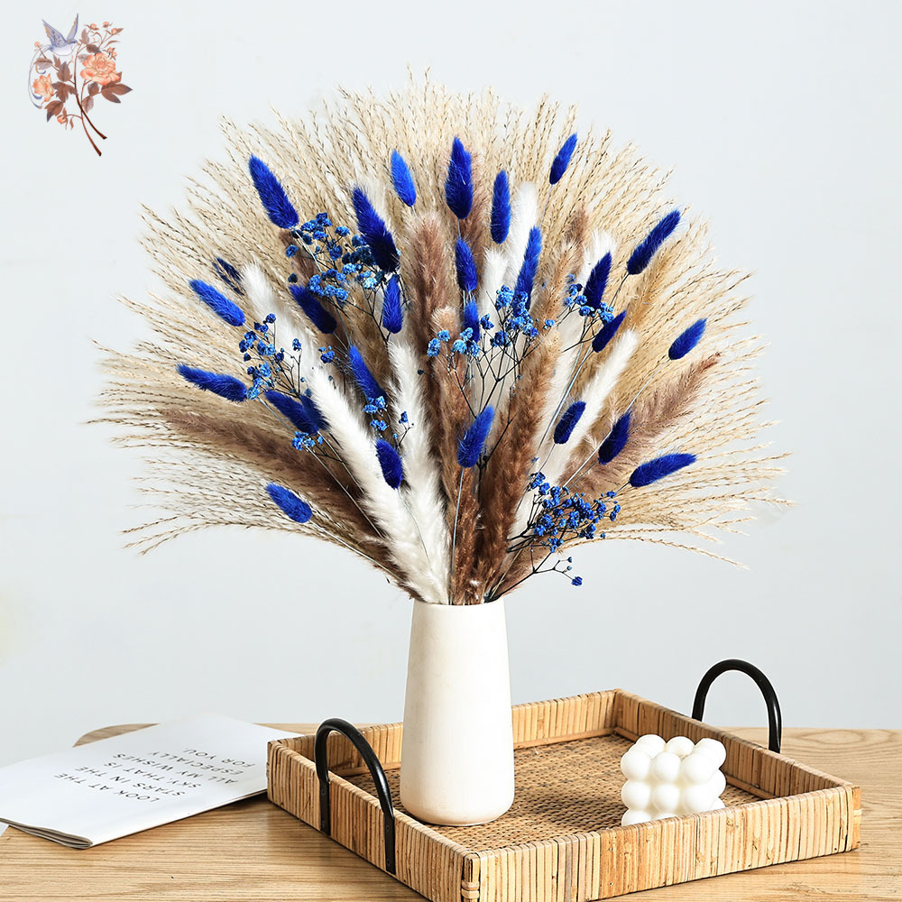 70 Gałązek Niebieskiego Puszys – Pampas Grass Decor recenzja i cena