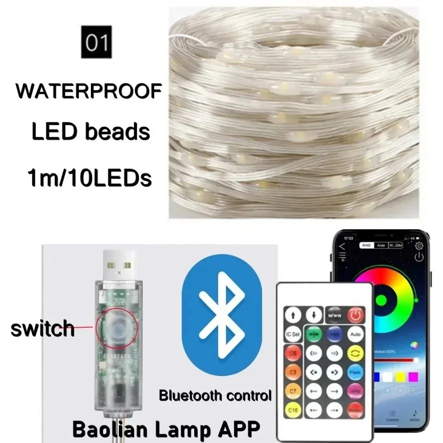 5-20m WS2812B RGB LED Lampki D – Home Decor Free App recenzja i cena