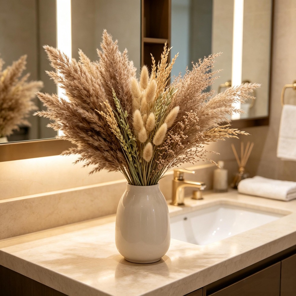 1 bukiet mieszanych suszonych  – Pampas Grass Decor recenzja i cena