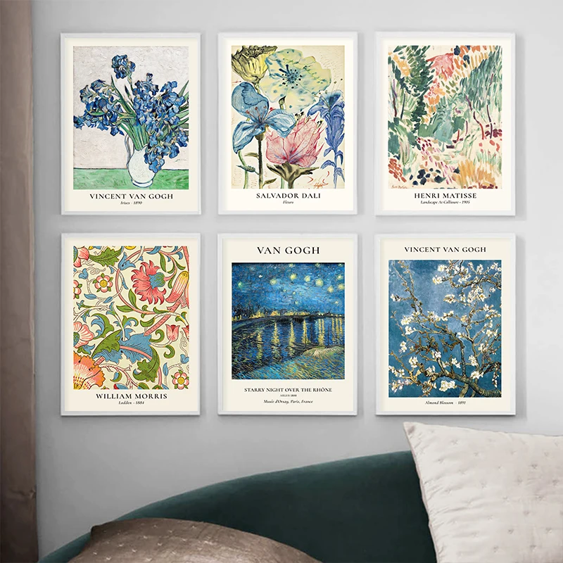 Van Gogh Star Vase Series Wall – Home Decor Za recenzja i cena