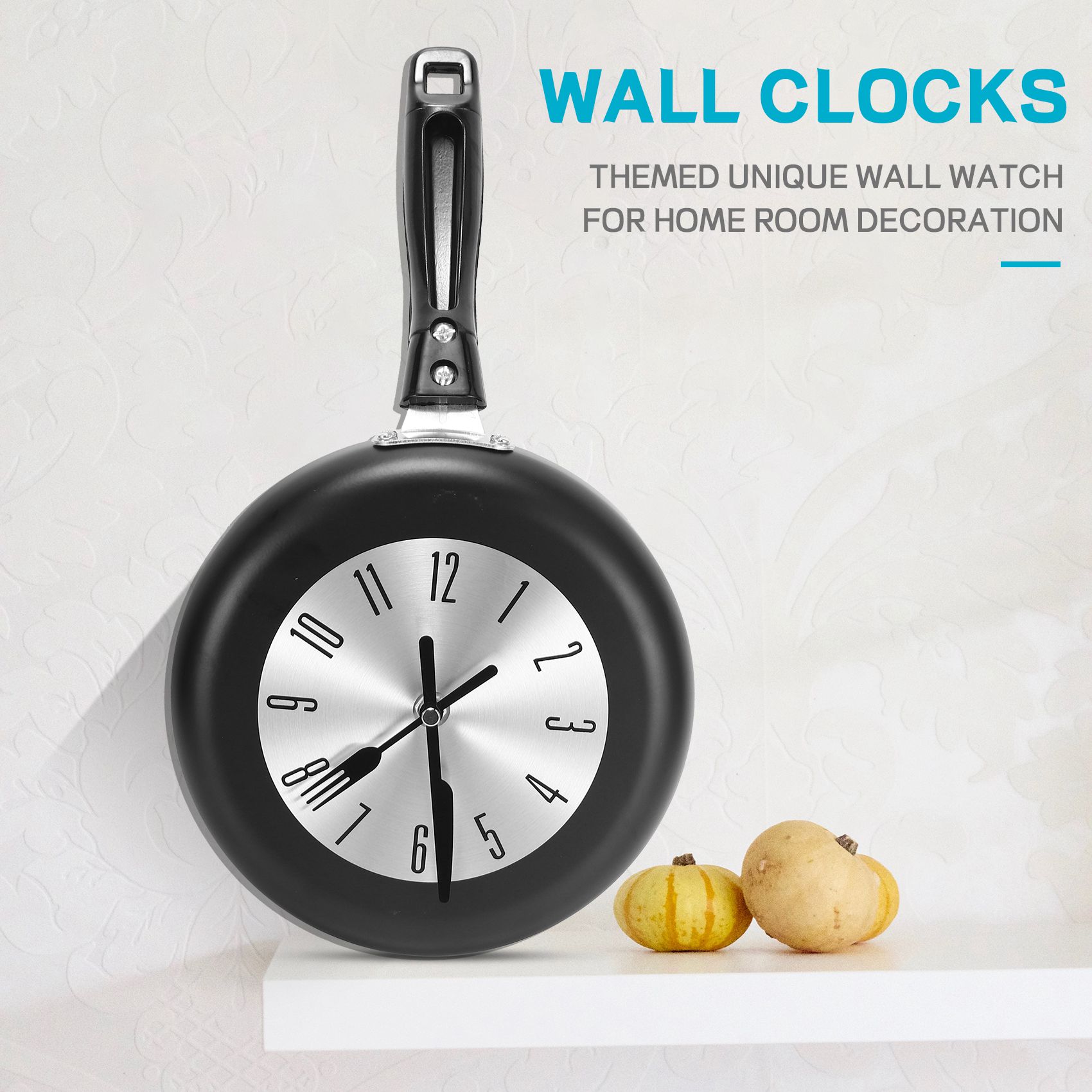 (A95Z) 8-calowy zegar ścienny  – Home Decor Theme recenzja i cena