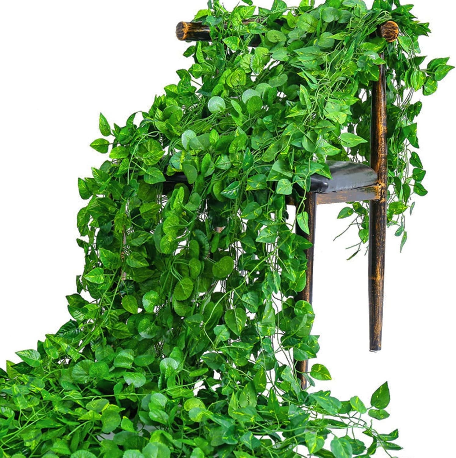 Sztuczne liście bluszczu, ratt – Rattan Plant Basket recenzja i cena