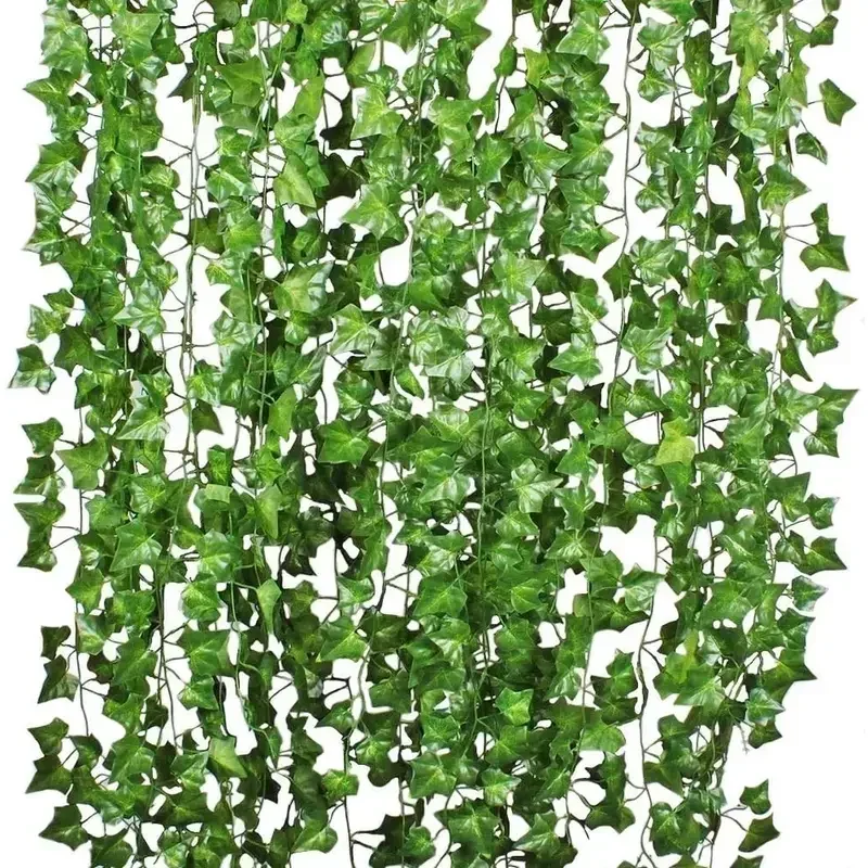 Sztuczne liście bluszczu, ratt – Rattan Plant Basket recenzja i cena