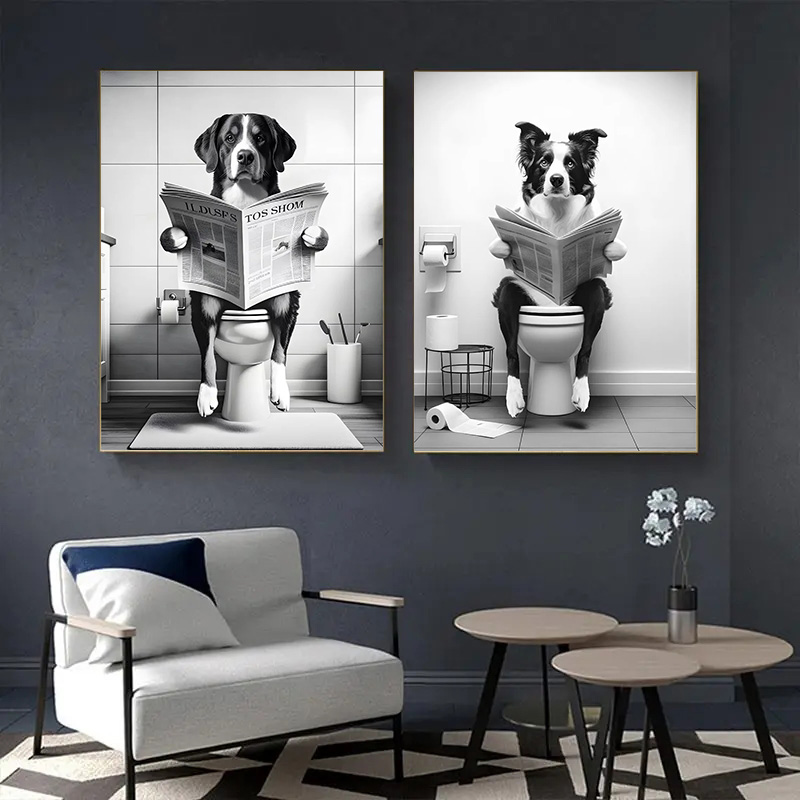 (1 szt. bez ramy) Zabawny obra – Home Decor Magazine recenzja i cena